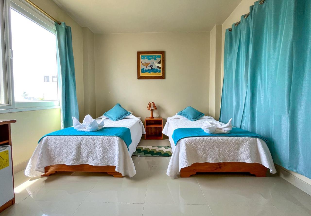 El Rincon De George Hotell Puerto Villamil Eksteriør bilde